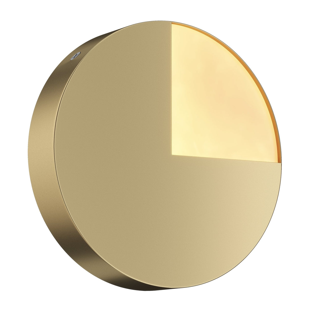 Contemporary Jupiter Brass Wall Sconce