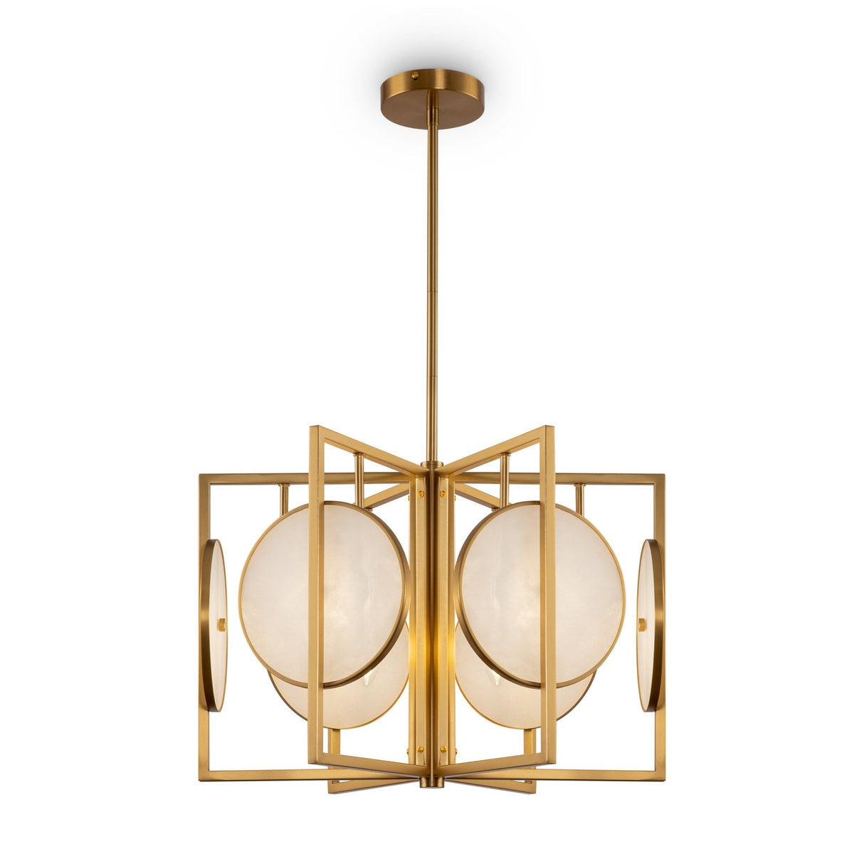 Elegant Gold Marmo Pendant Light