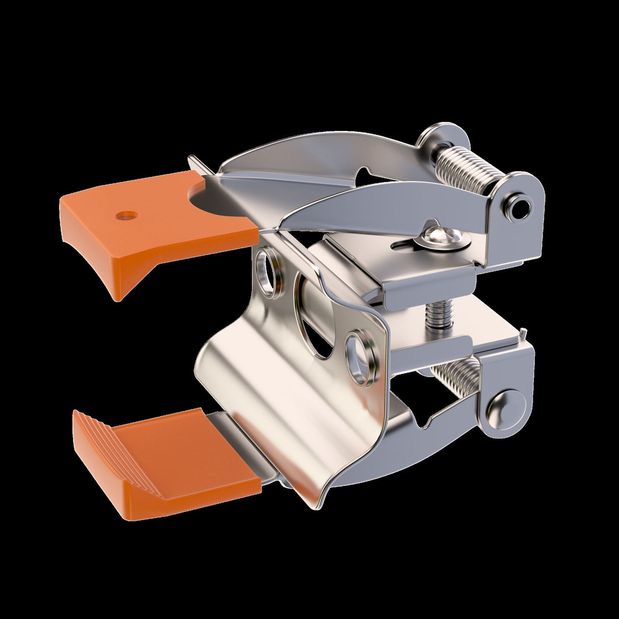 Black Metal Spring Holder for Single Phase Track Lighting System
