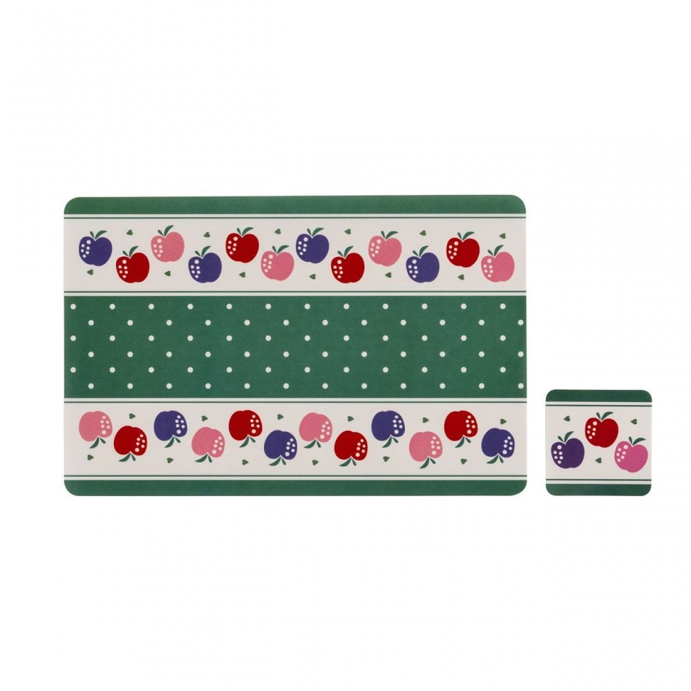 Candy Apple Placemats And Coasters