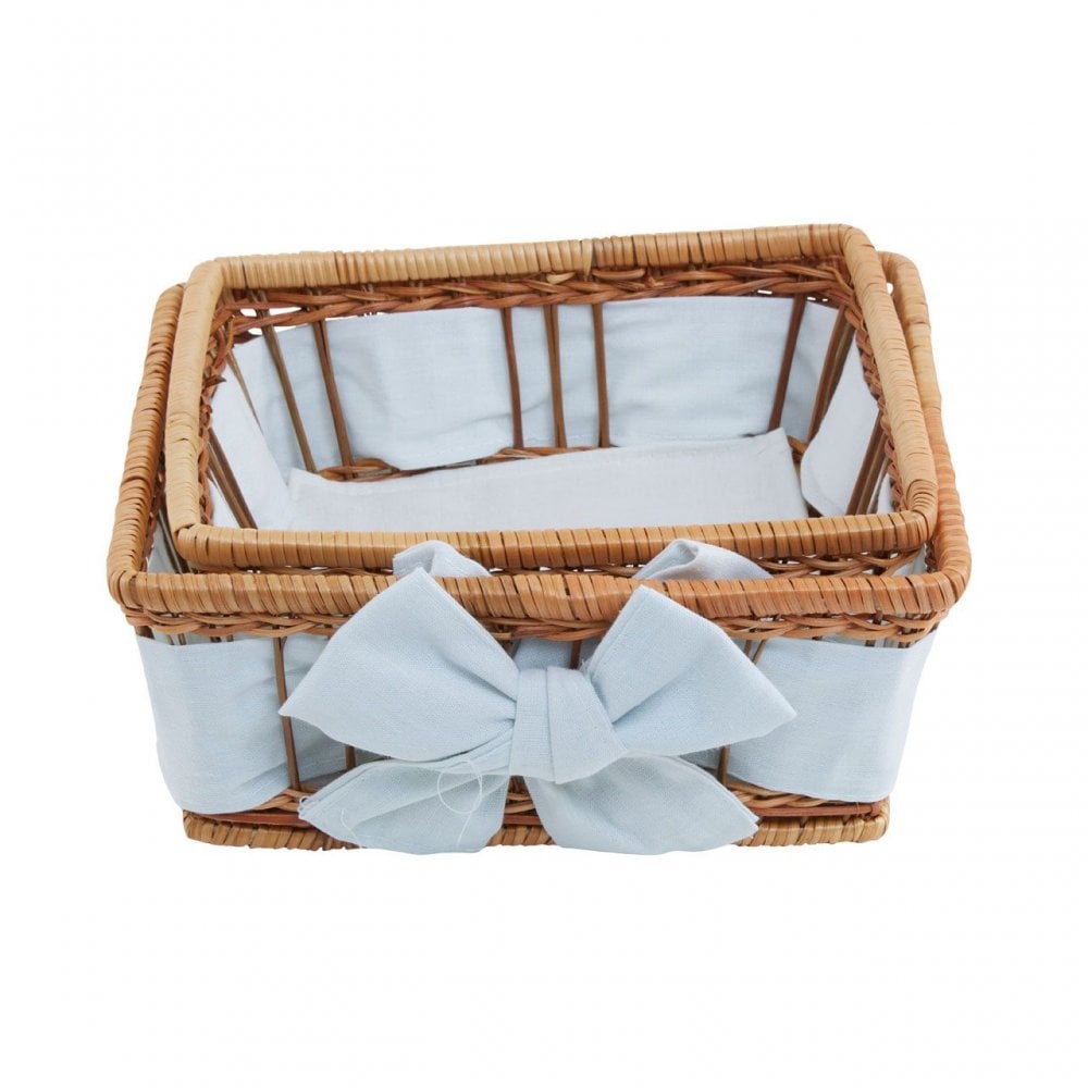 Natural Fern With Lining Baskets - Set Of 2