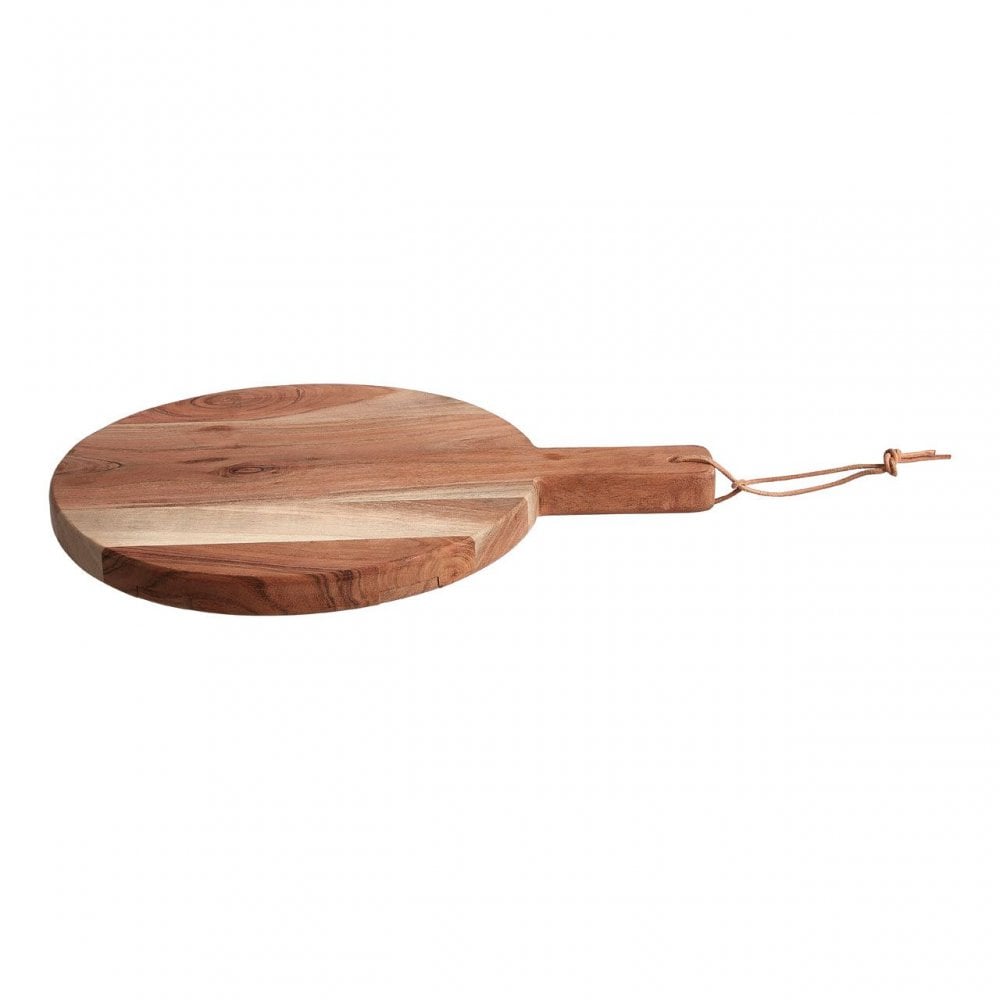 Socorro Extra Small Round Acacia Wood Board