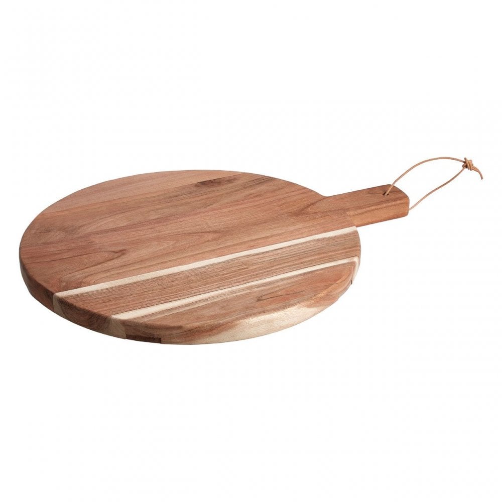 Socorro Medium Round Acacia Wood Board