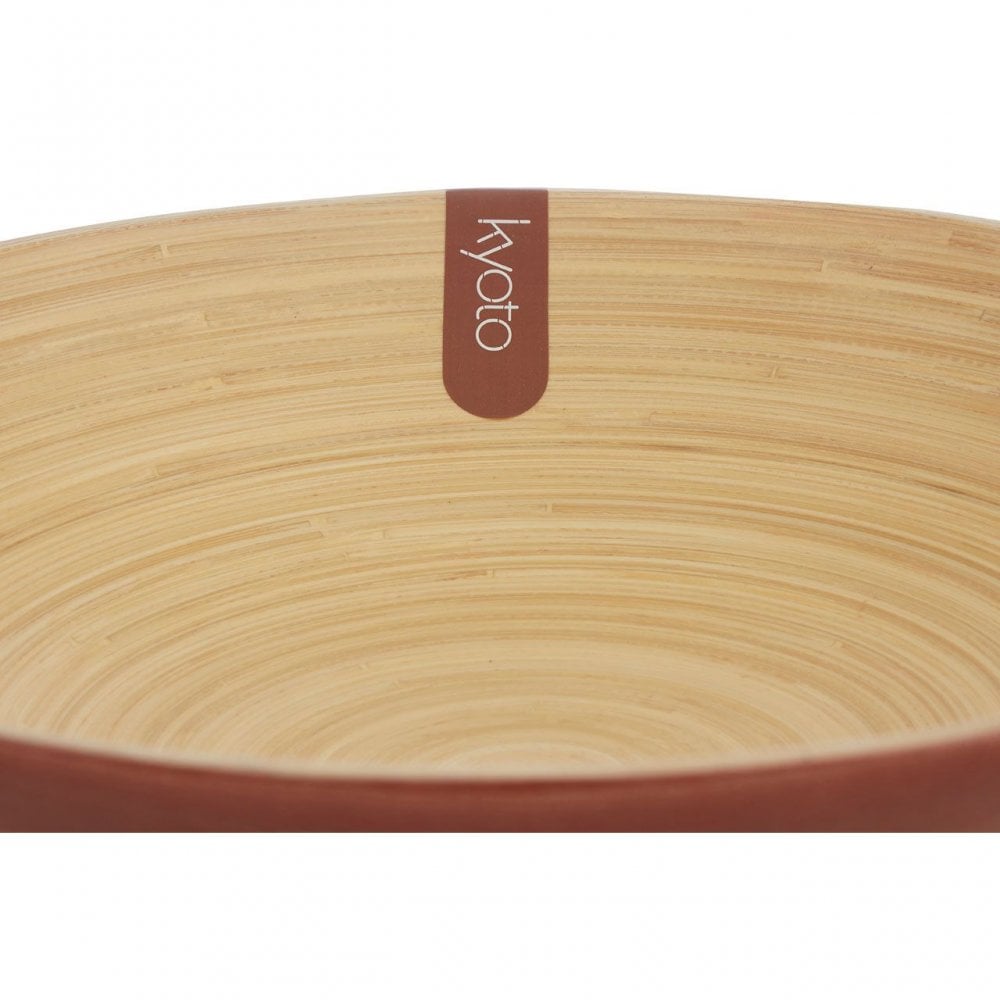 Kyoto Round Rose Gold Salad Bowl