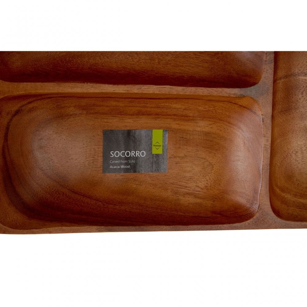 Kora 3 Compartment Serving Dish