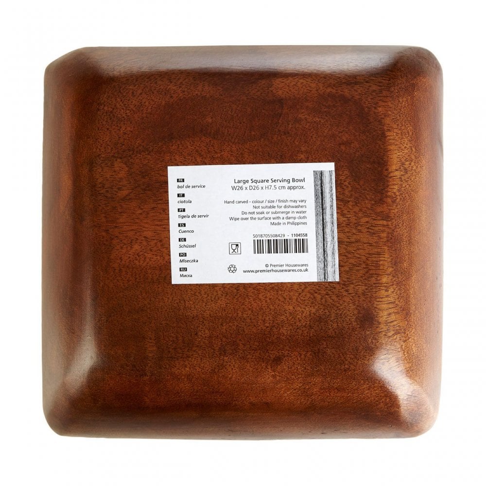 Kora Large Square Serving Bowl
