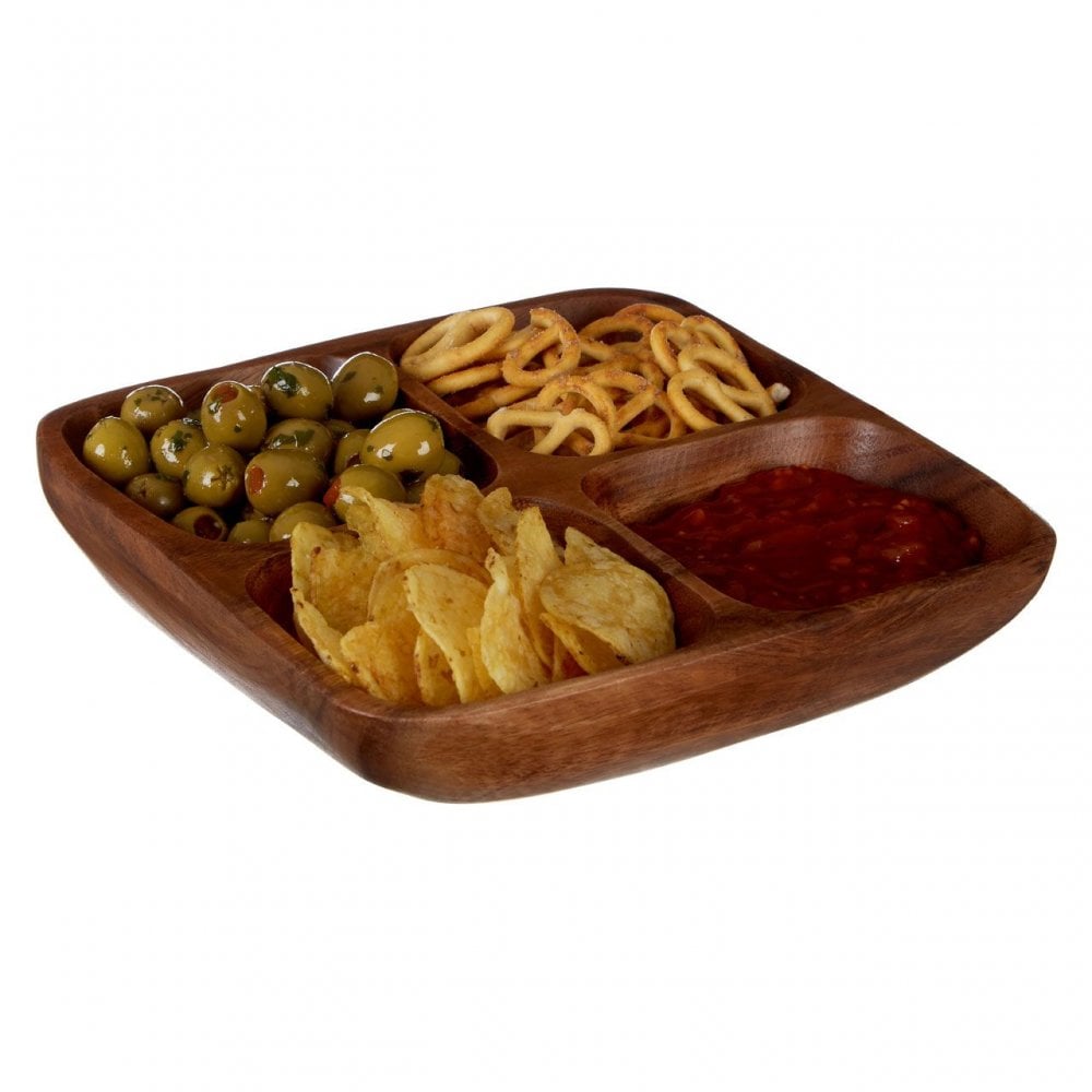Kora 4 Section Serving Dish