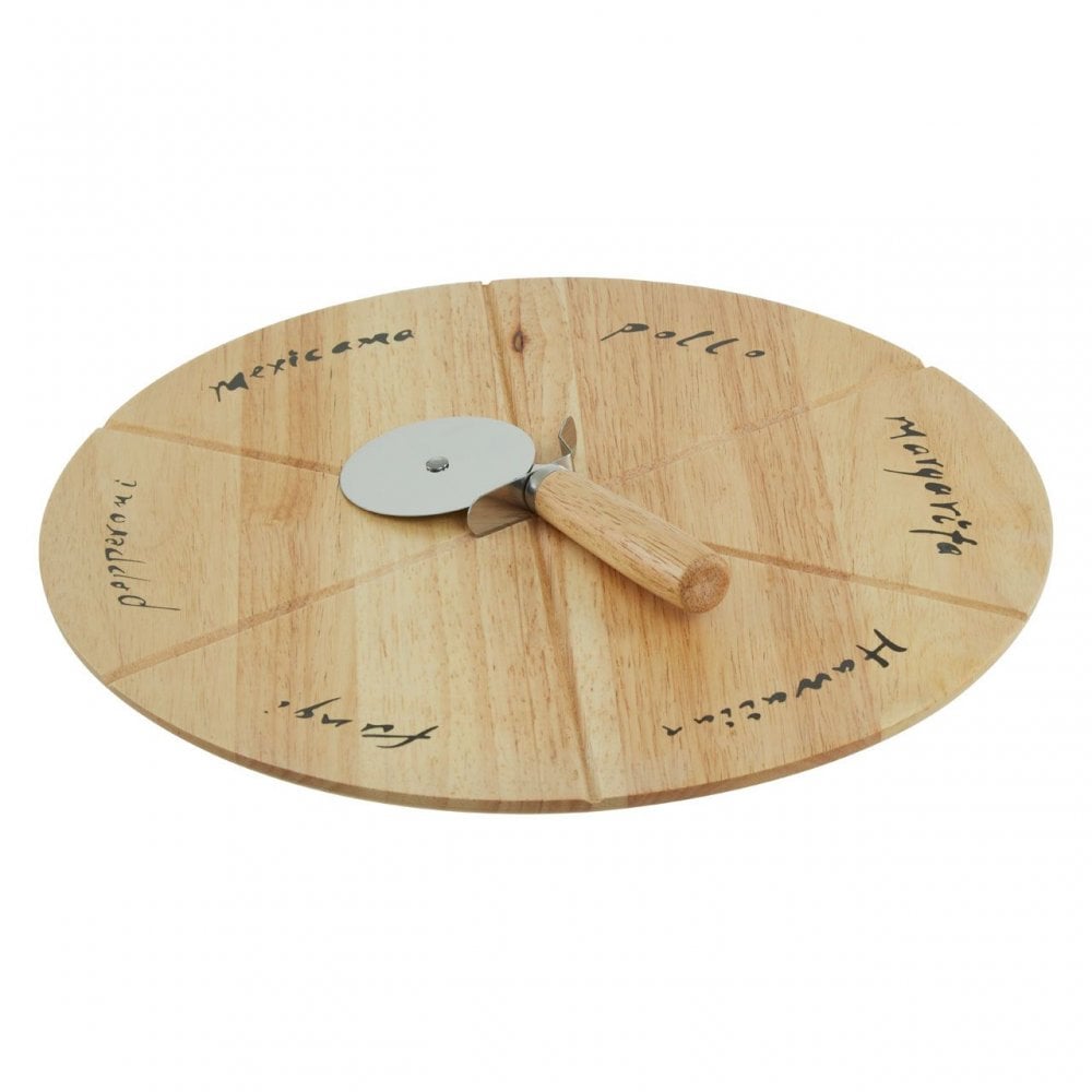 Pizza Board Set With Cutter