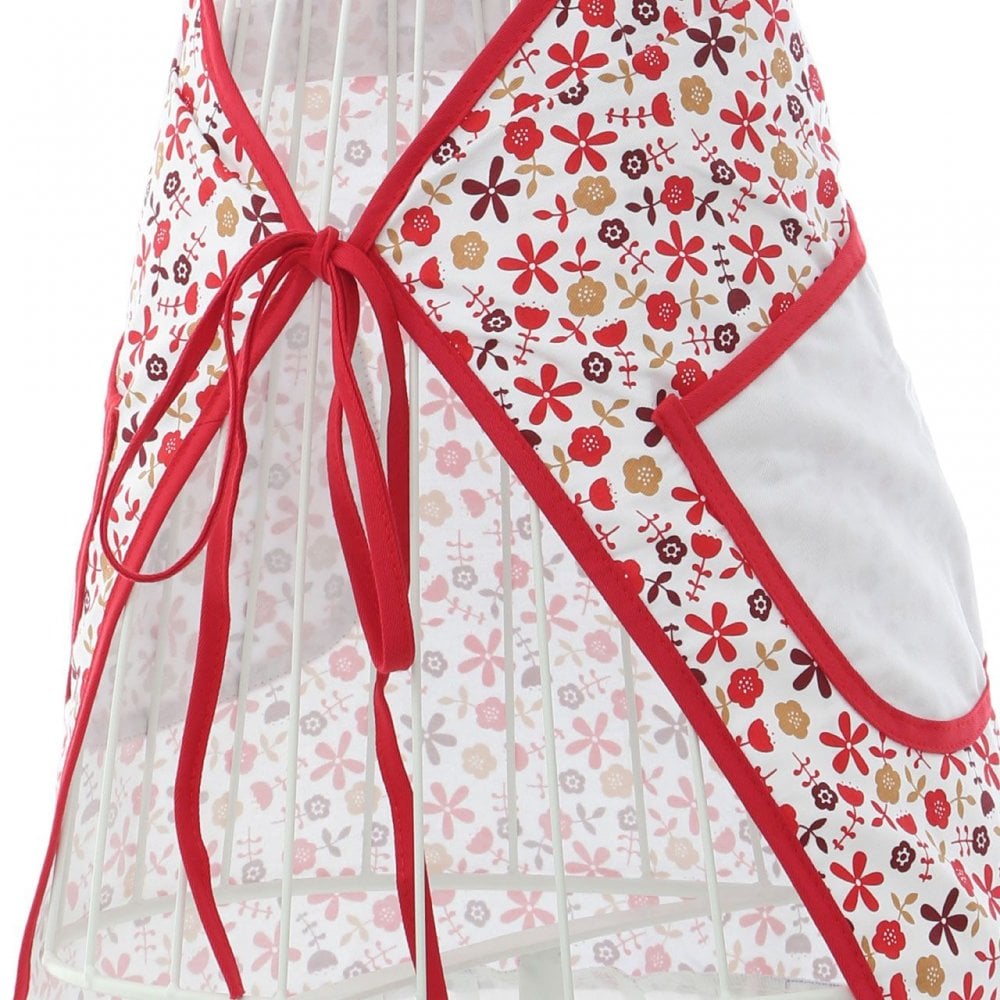 Red Daisy Apron