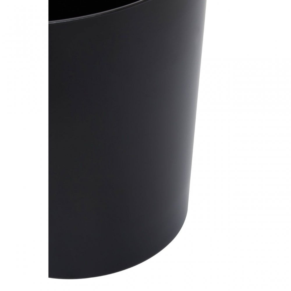 Allegra Gold And Black Finish Waste Bin