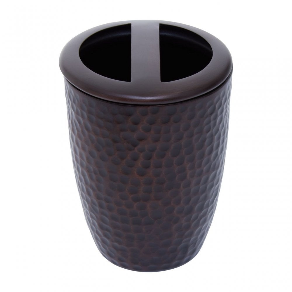 Allegra Bronze Finish Toothbrush Holder