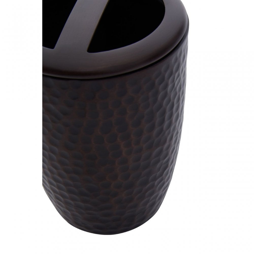 Allegra Bronze Finish Toothbrush Holder