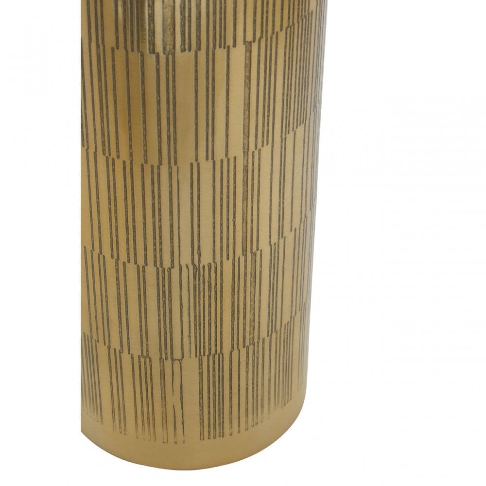 Allegra Gold Finish Aluminium Toilet Brush