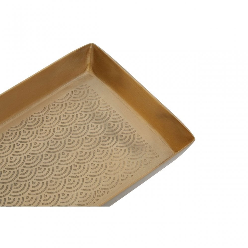 Allegra Etched Detail Tray
