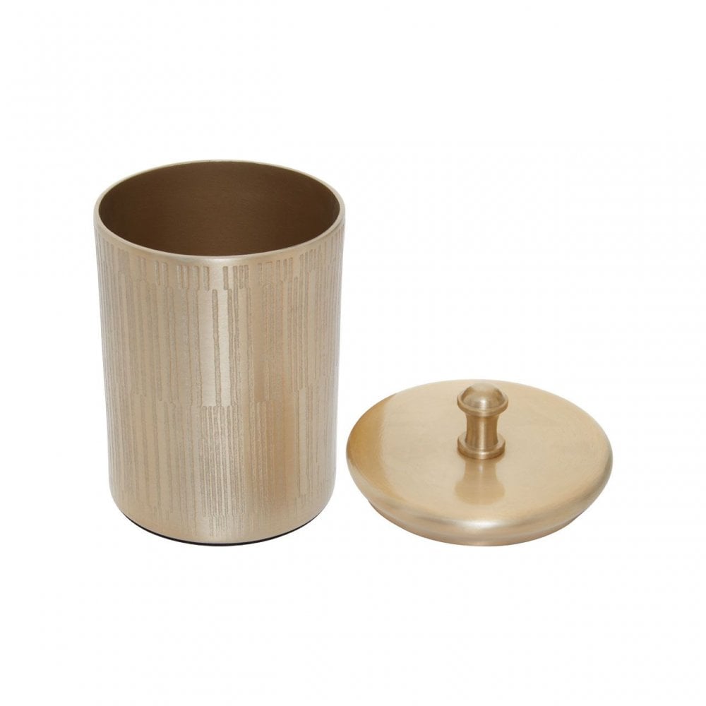 Allegra Champagne Finish Canister