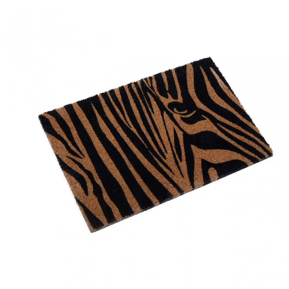 Zebra Print Doormat