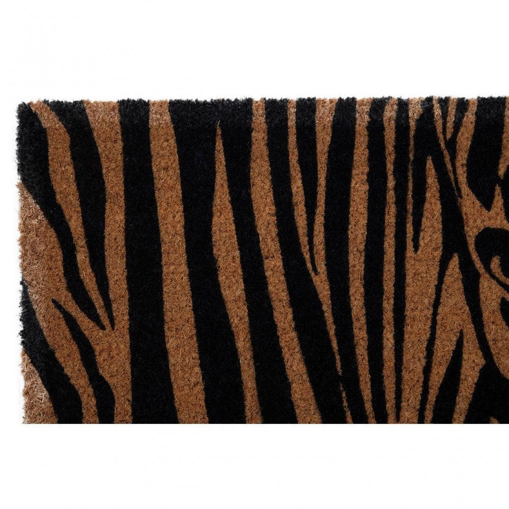 Zebra Print Doormat