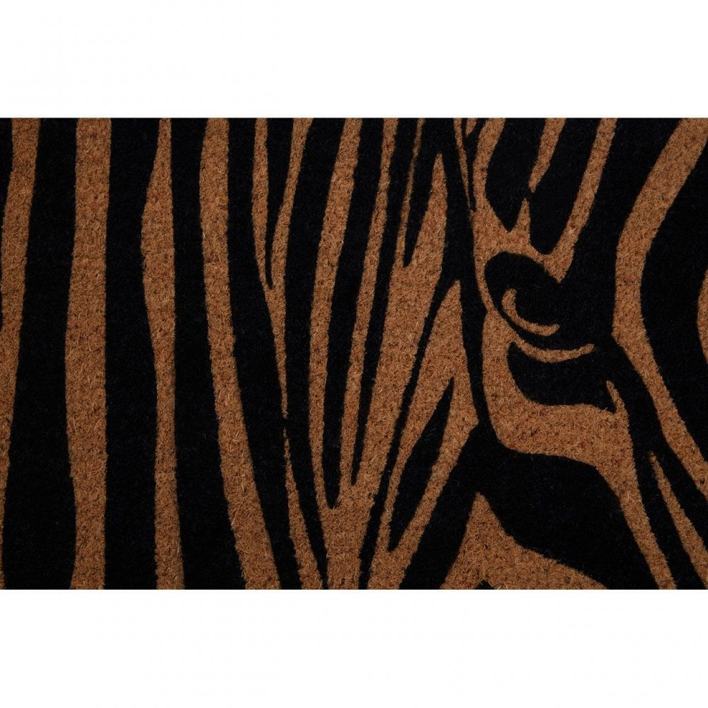 Zebra Print Doormat