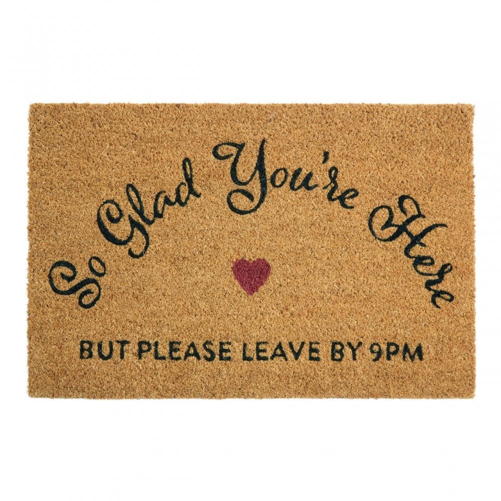 So Glad You'Re Here Doormat