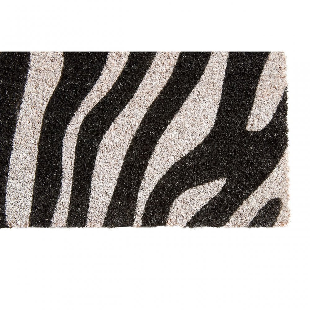 Zebra Print Doormat