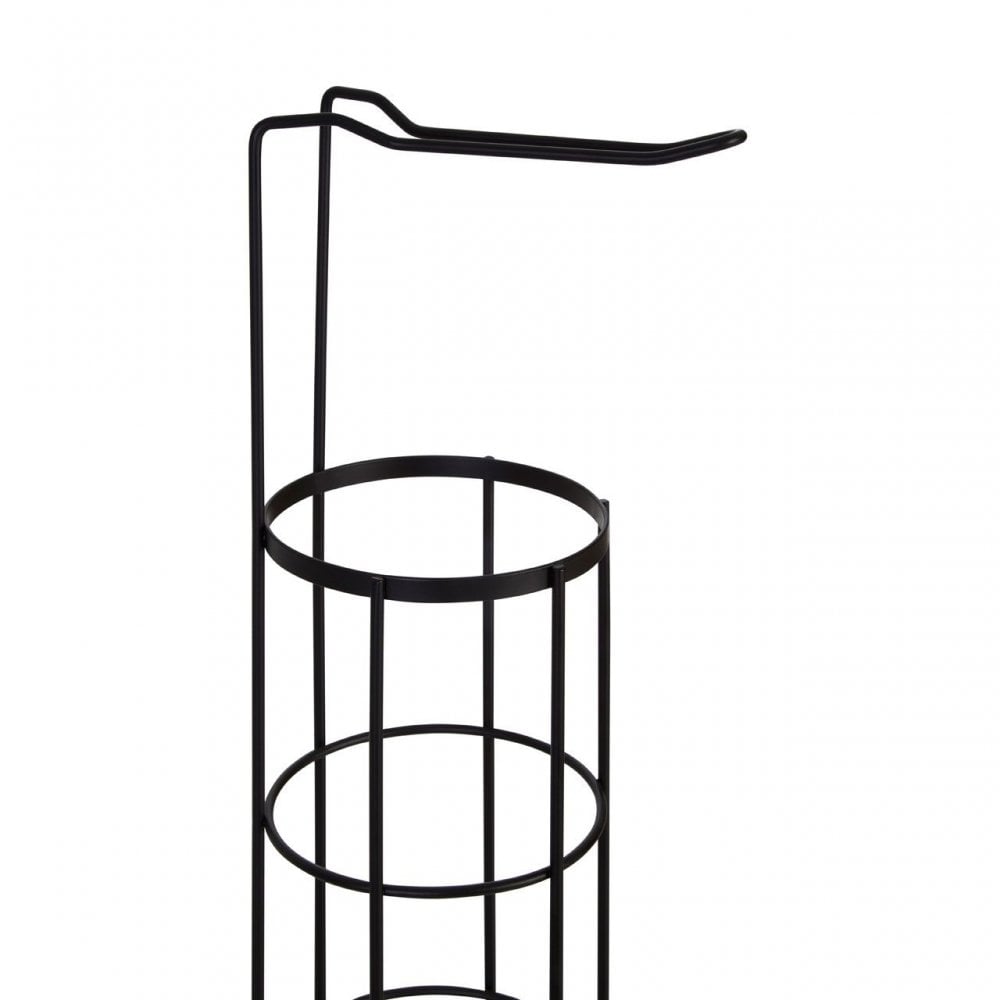 Black Toilet Roll Holder