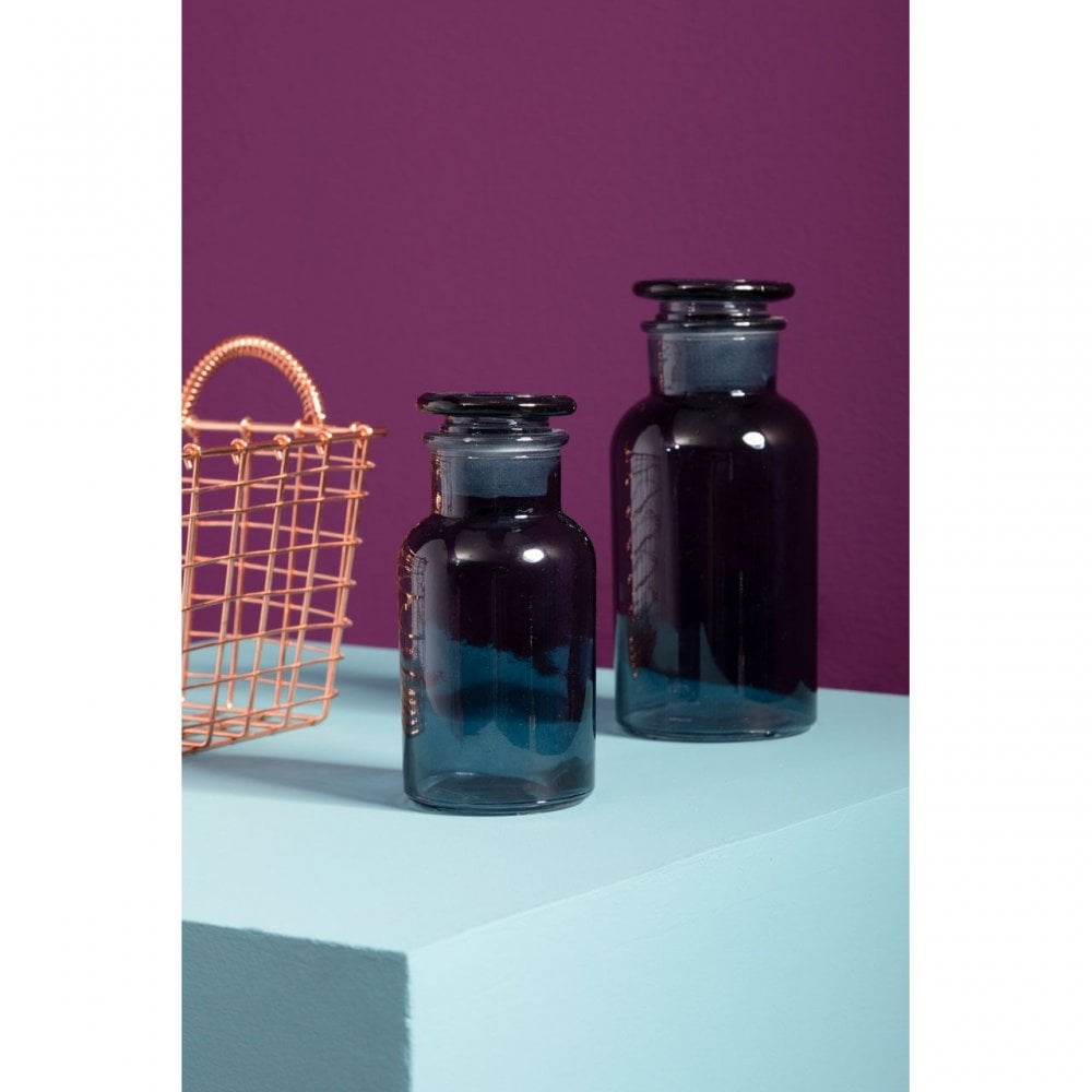 Apothecary Small Smoke Grey Reagent Bottle