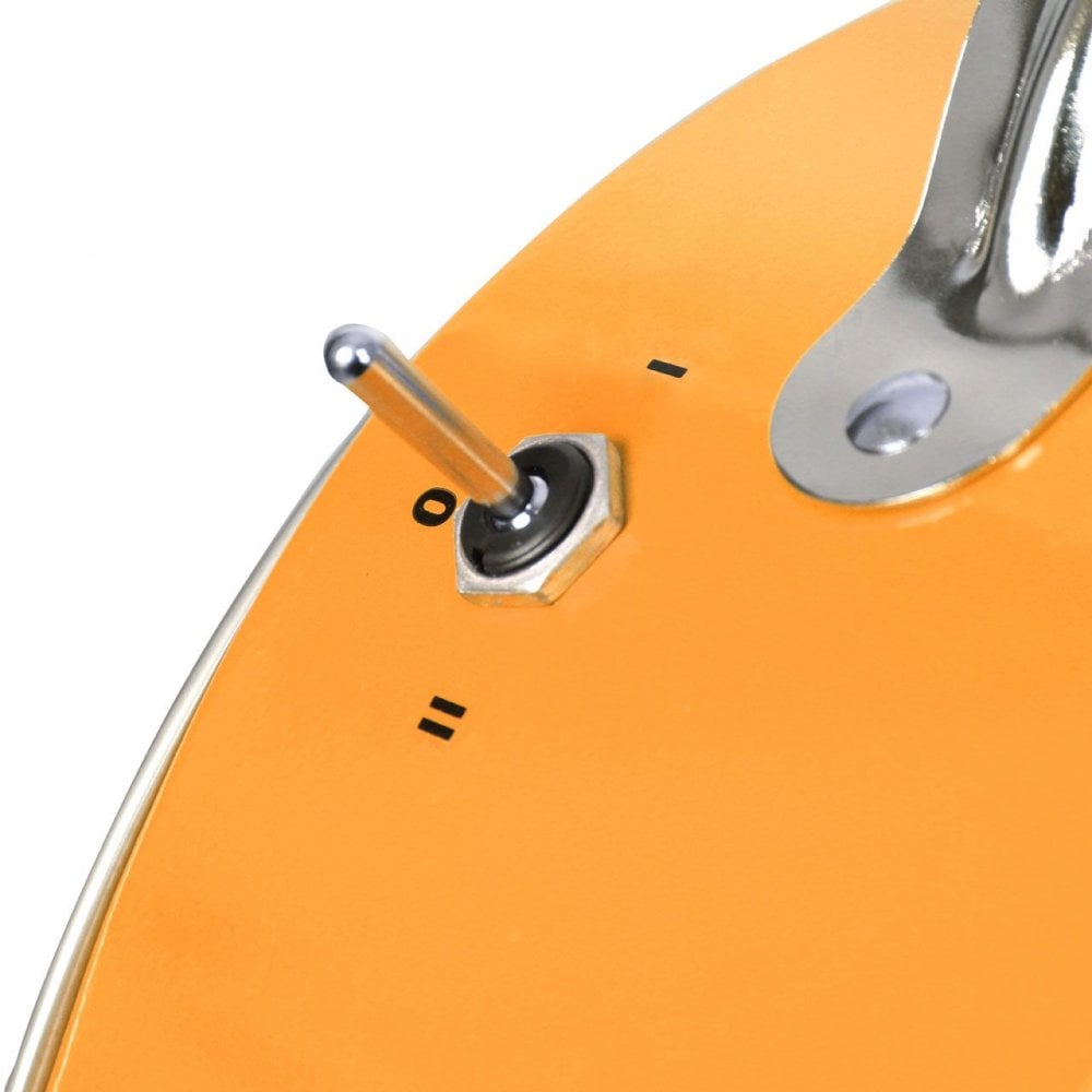 Orange Retro Desk Fan