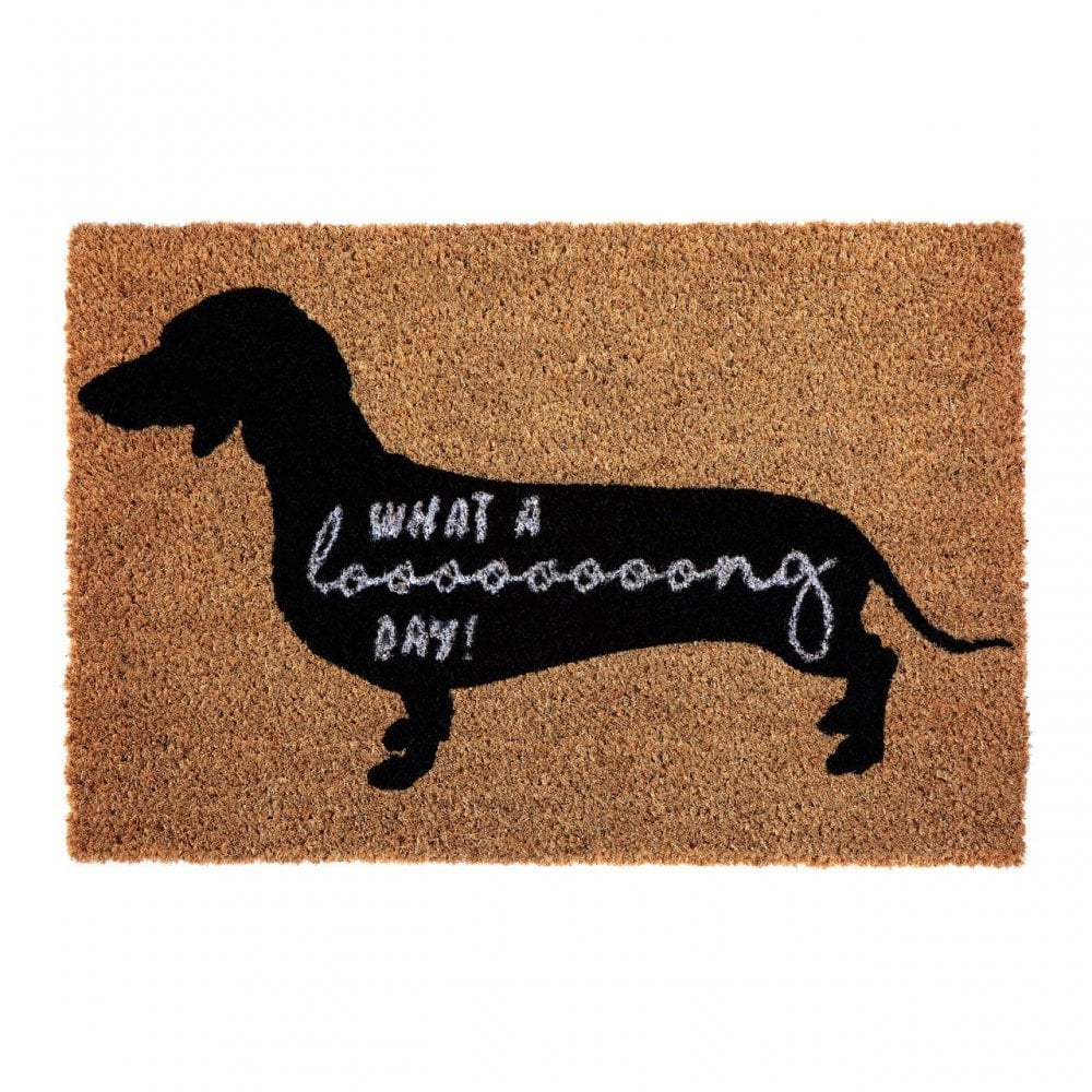 What A Long Day Sausage Dog Doormat