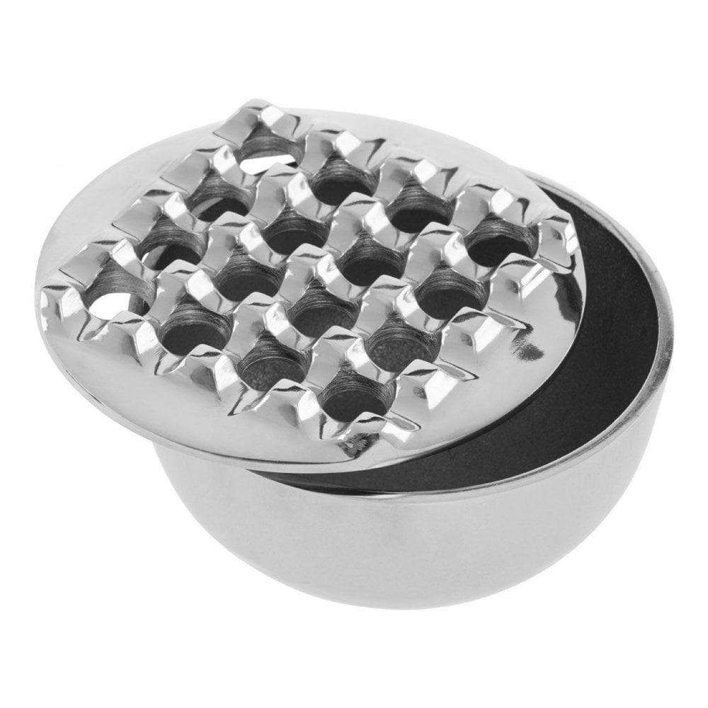 Nickel Finish Ashtray
