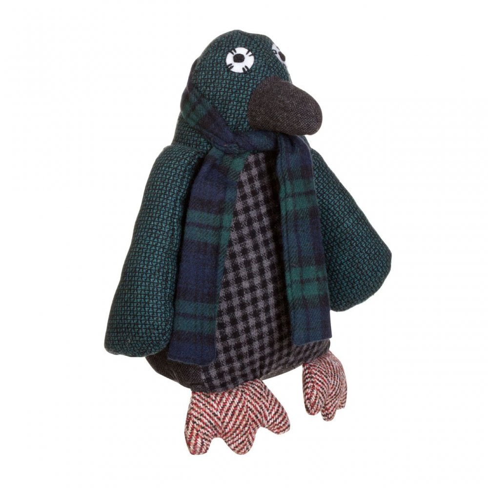 Heritage Green Large Penguin Door Stop