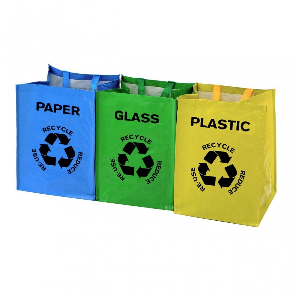 Recycle Bags - Set Of 3