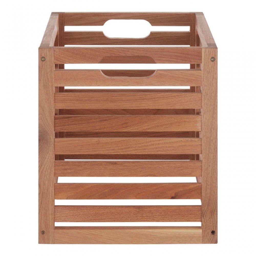 Small Walnut Wood Storage Box