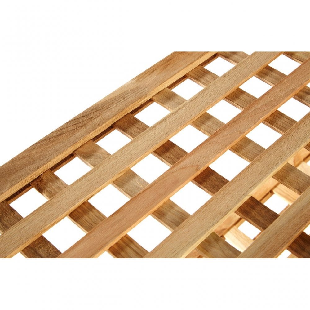 Natural Walnut 4 Tier Shoe Rack