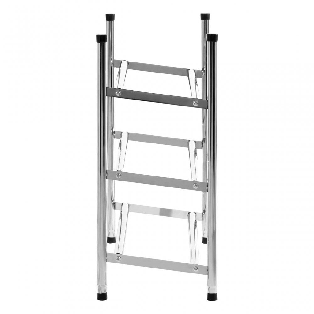 Three Tiers Chrome Shoe Rack