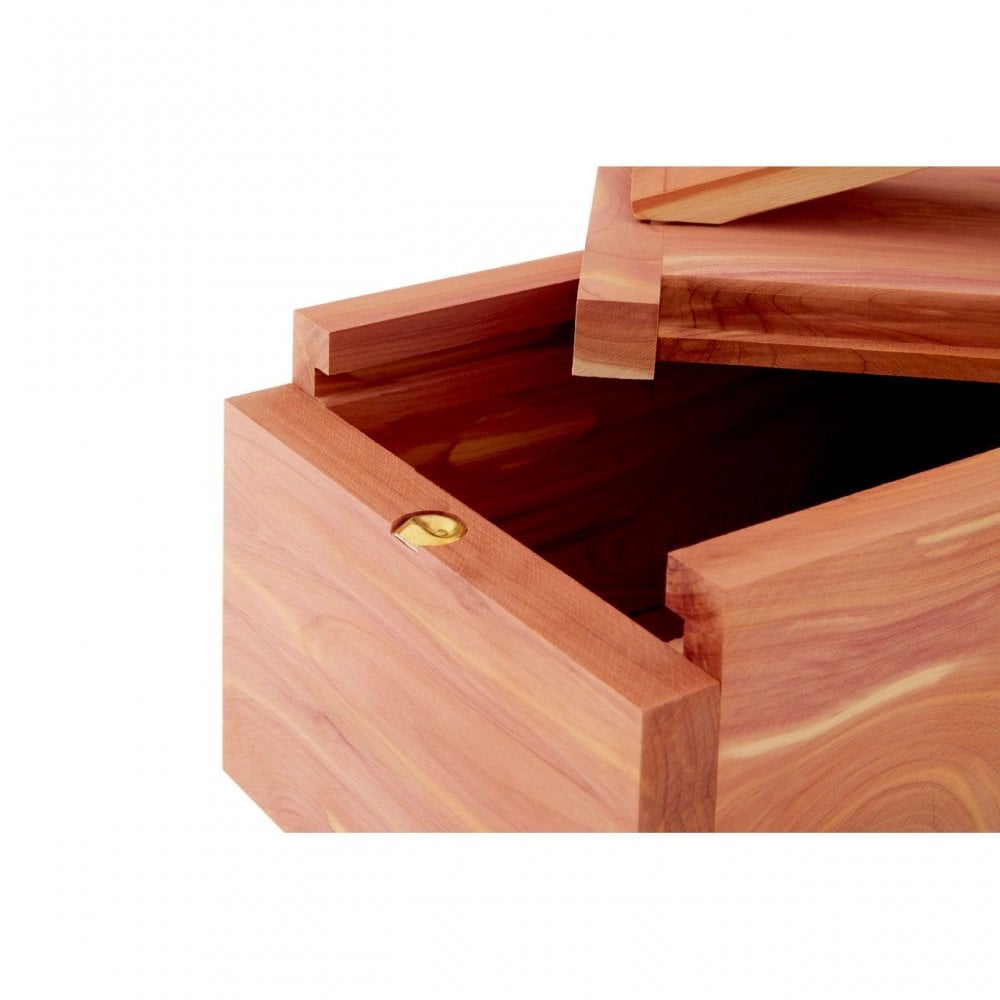Cedar Wood Shoe Shine Box