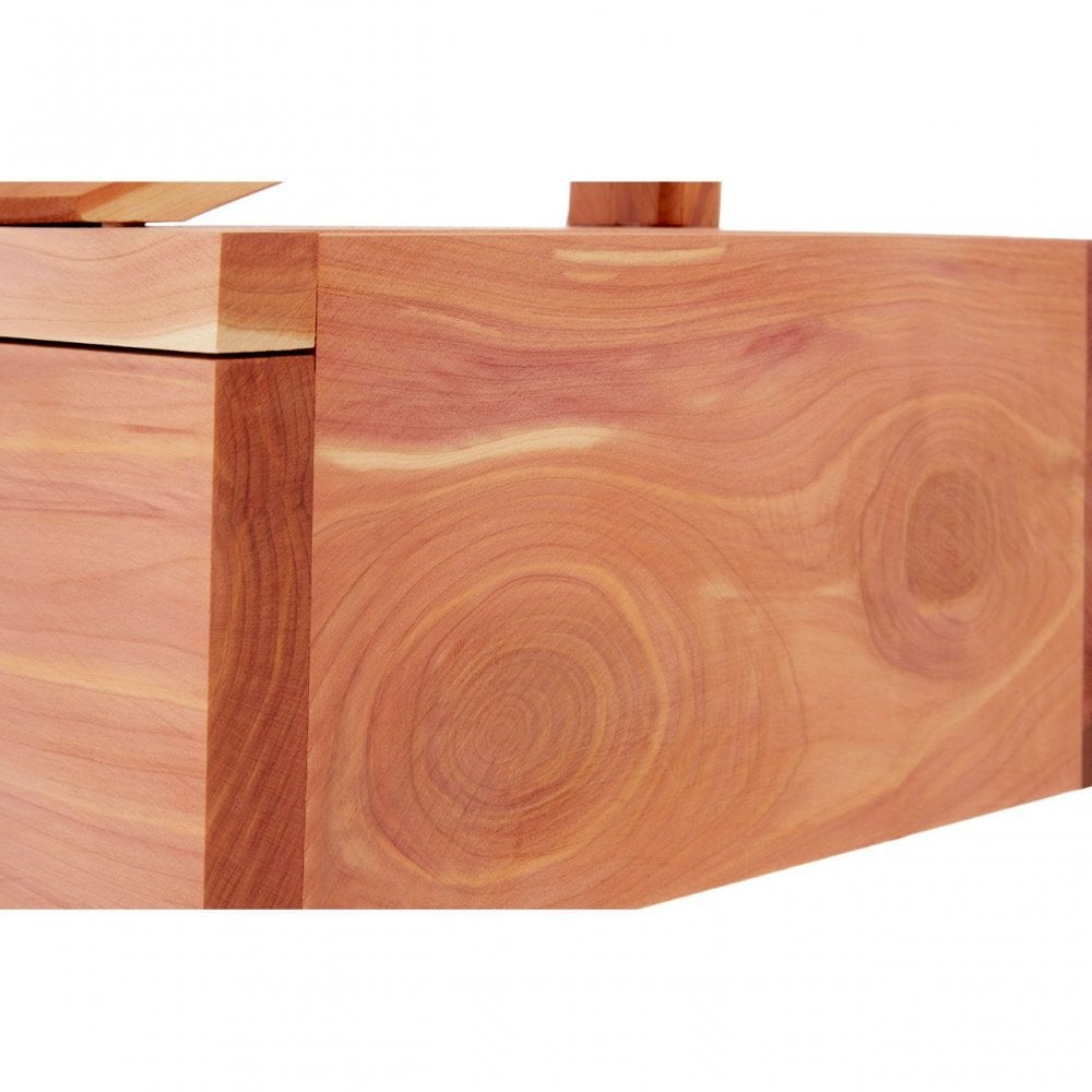 Cedar Wood Shoe Shine Box