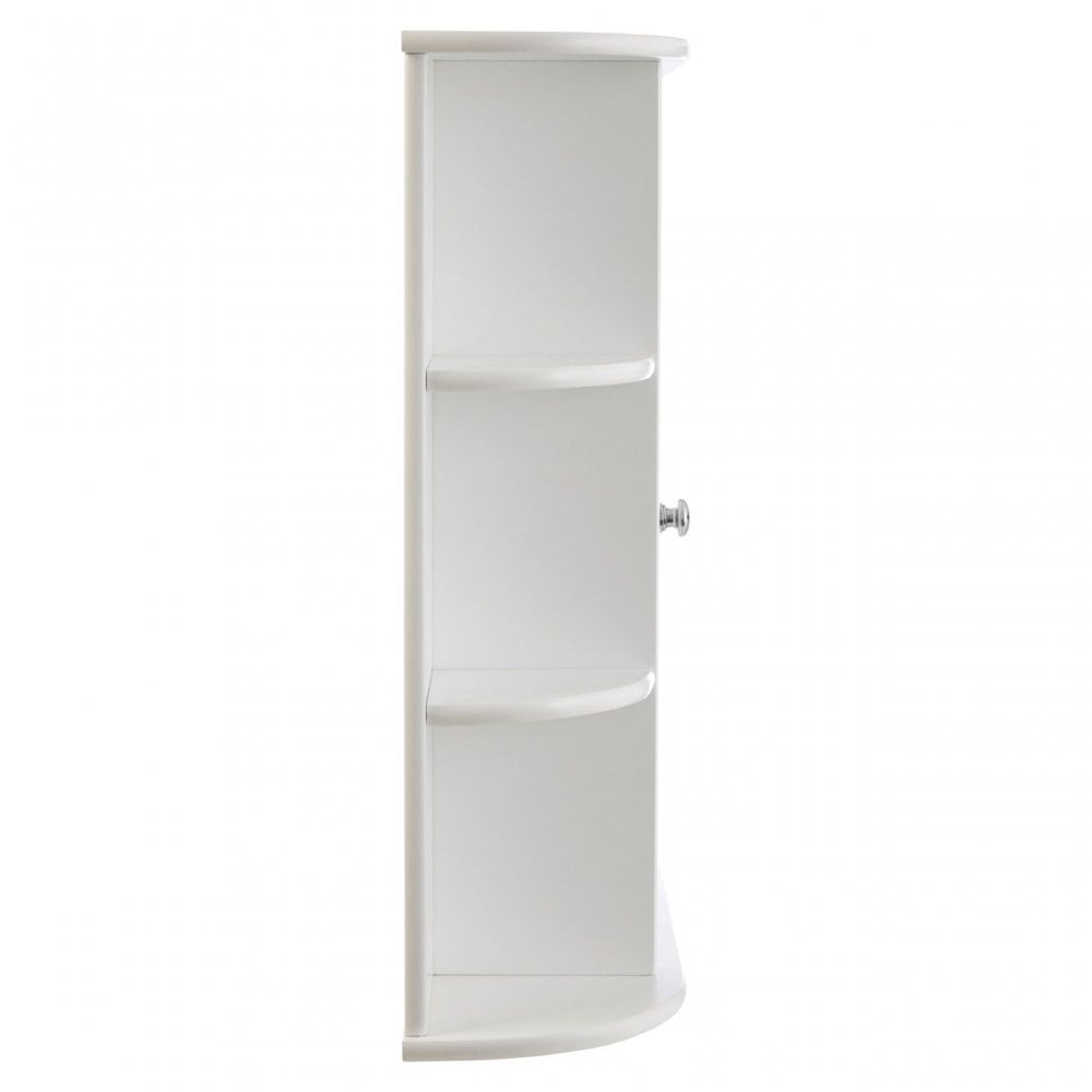6 Shelves / Mirrored Door Bathroom Cabinet