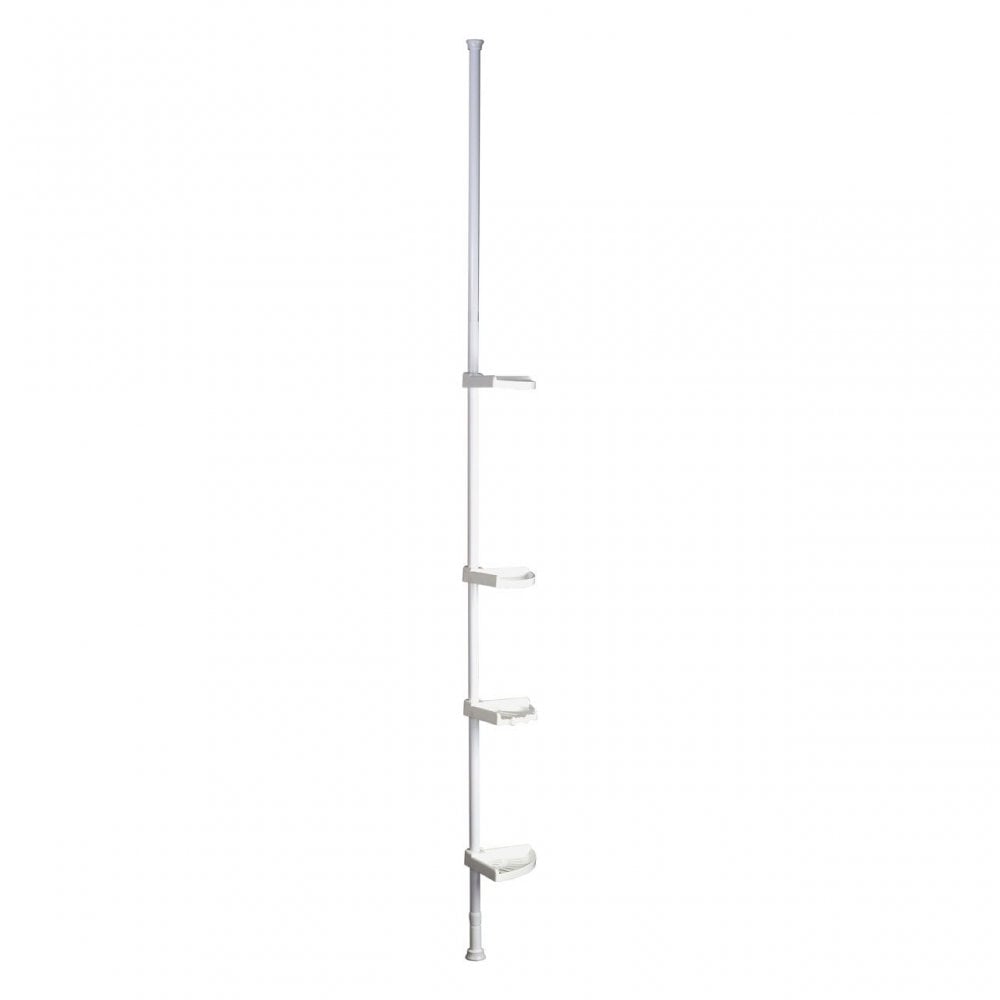 Telescopic Storage 4 Tier Corner Shelf