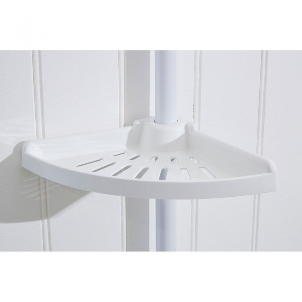 Telescopic Storage 4 Tier Corner Shelf