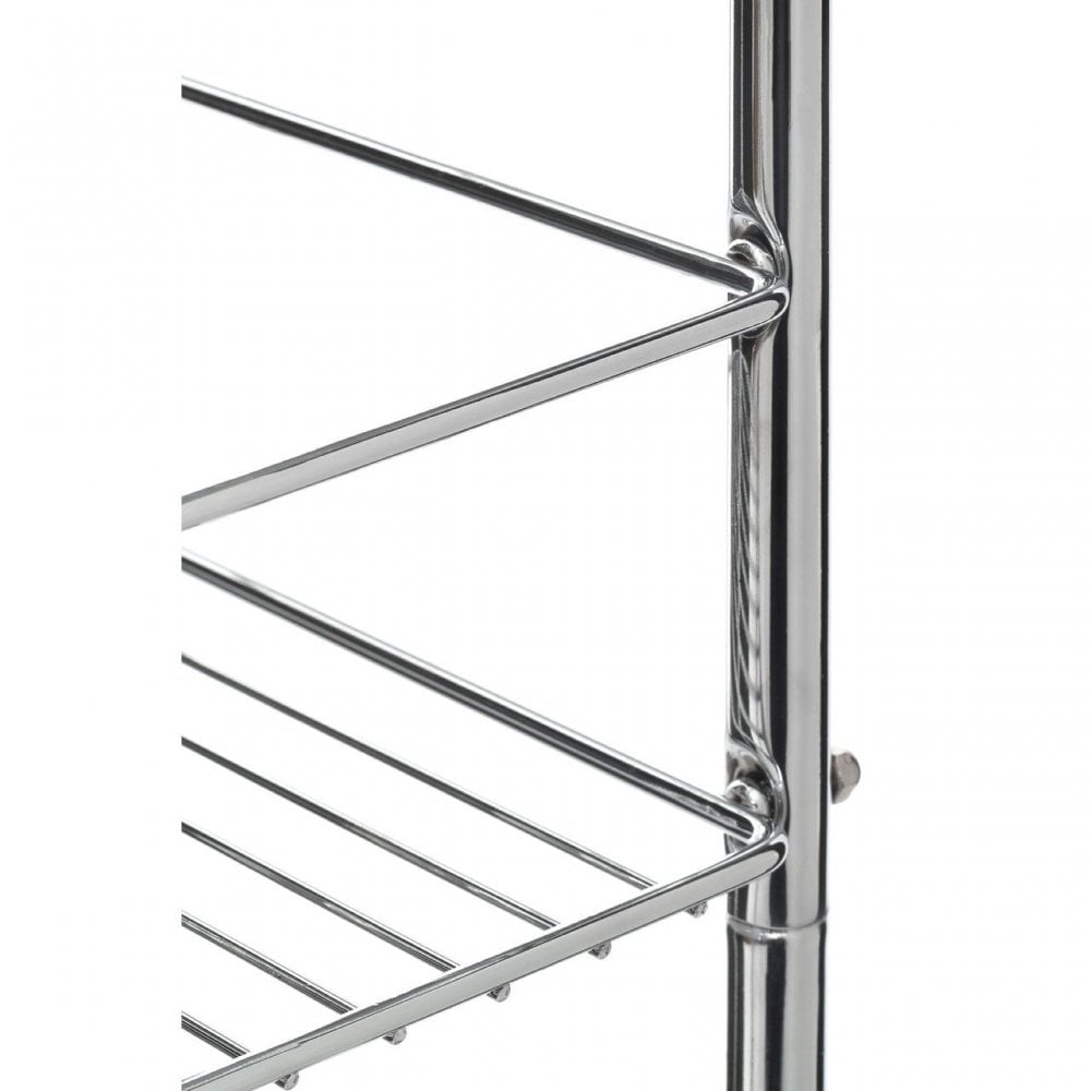 3 Tier Chrome Storage Stand