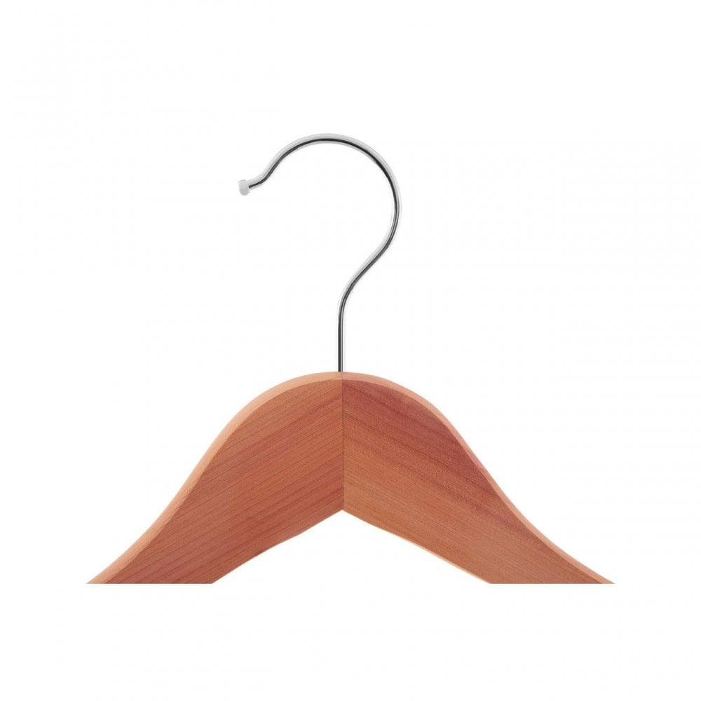Cedar Wood Clothes Hanger With Notches