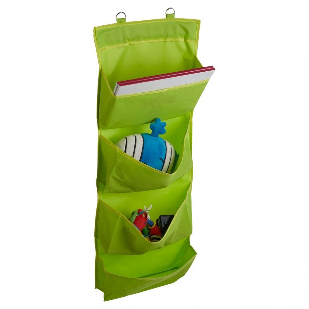 Over Door Lime Green Hanging Organiser