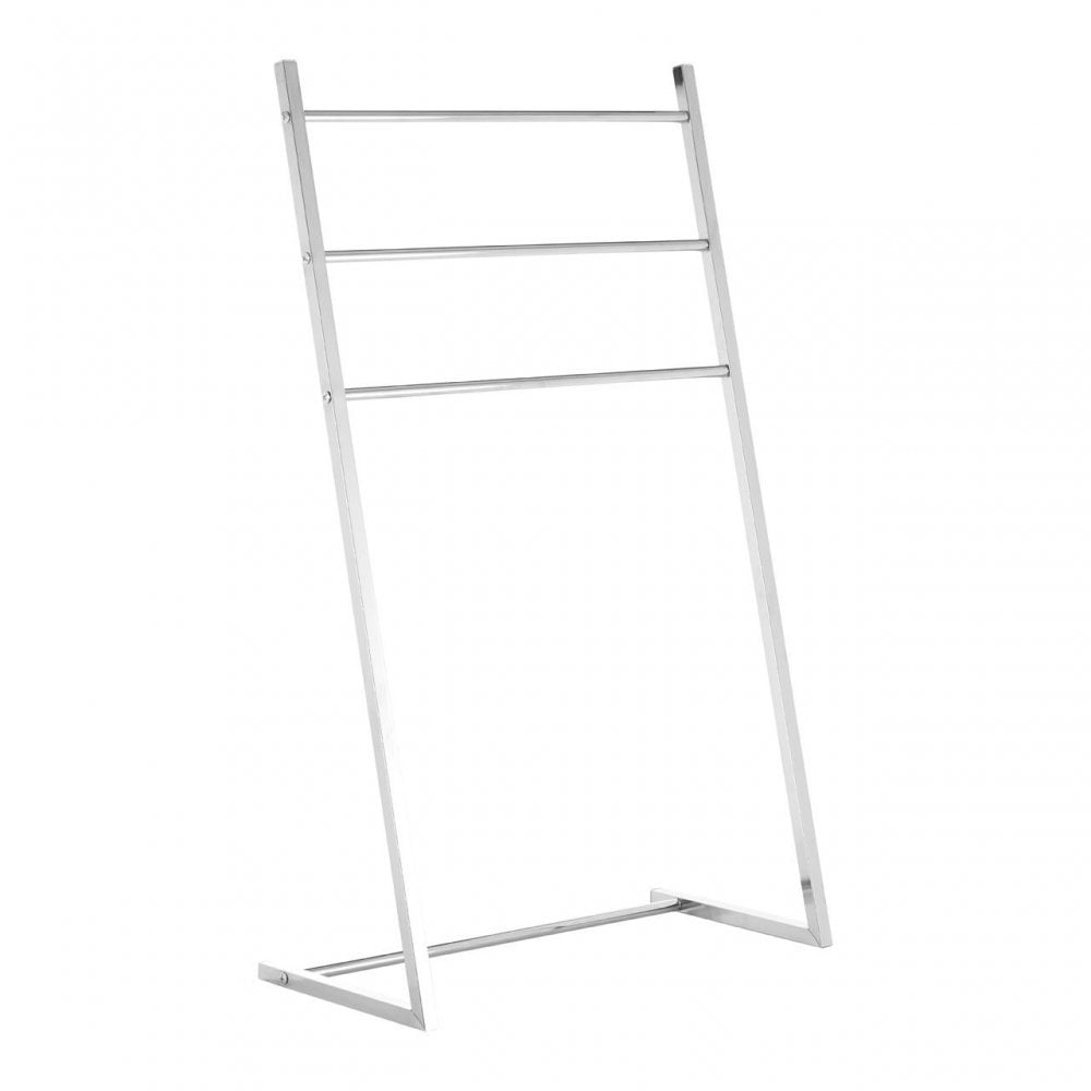 3 Arm Chrome Towel Stand
