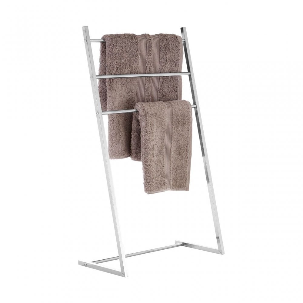 3 Arm Chrome Towel Stand