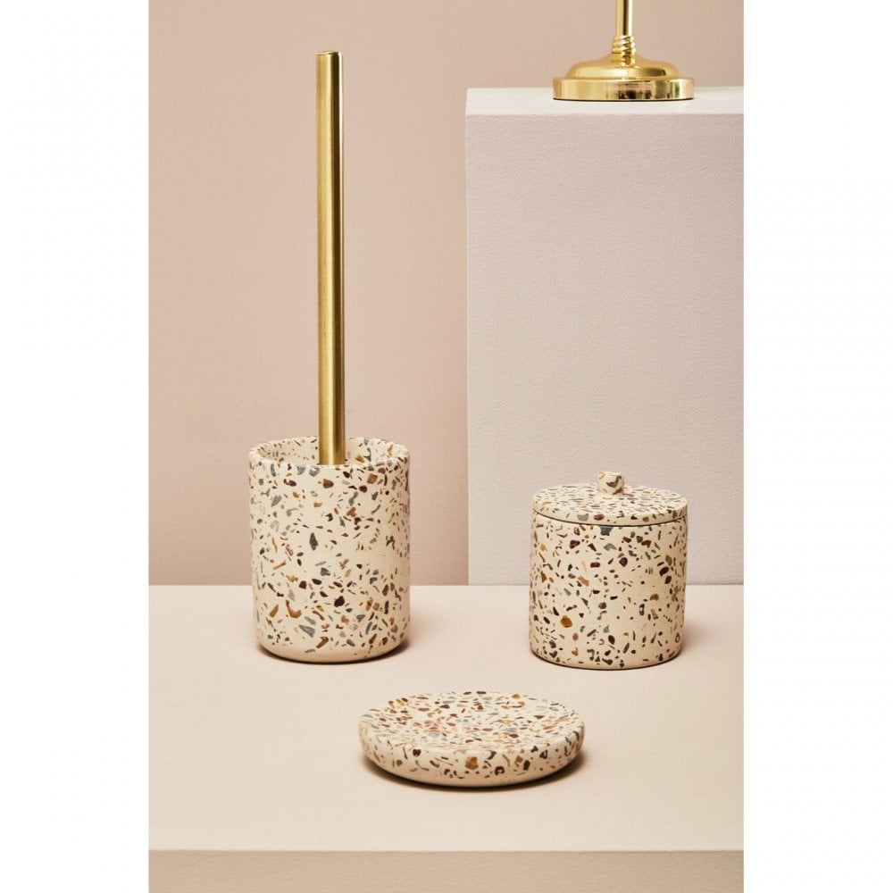 Gozo Concrete Terrazzo Soap Dish