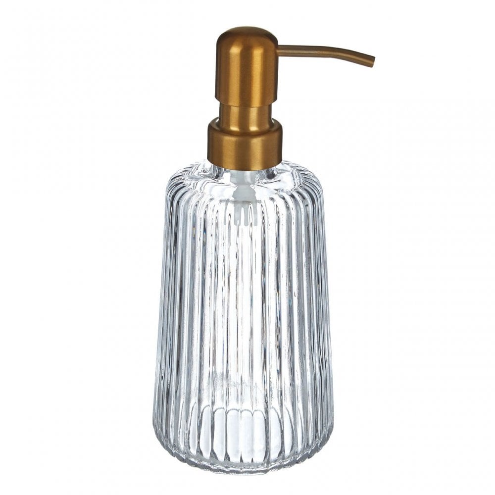 Ticino Brittany Clear Glass Lotion Dispenser