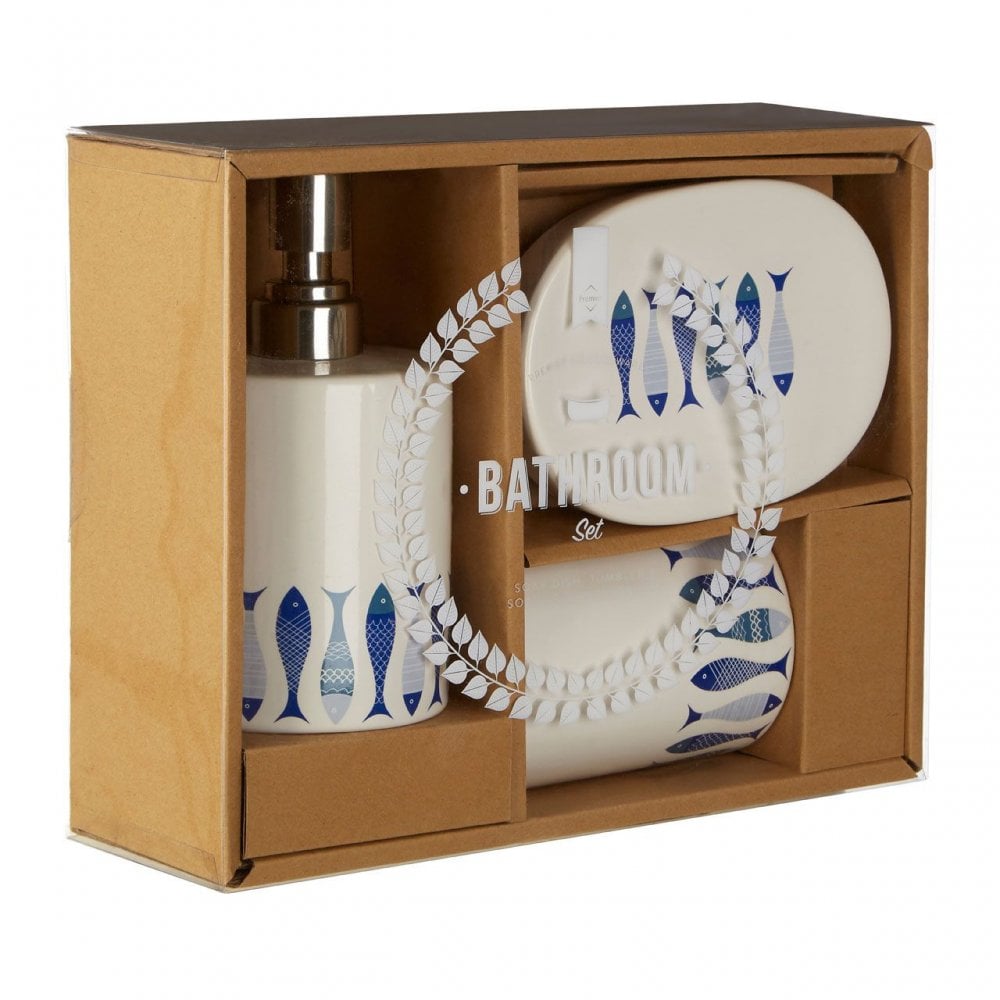 Pisces 3Pc Bathroom Set