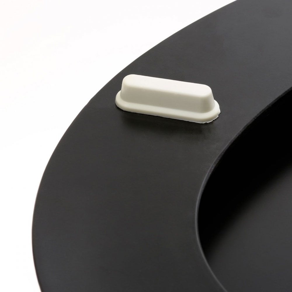 Matt Black Toilet Seat