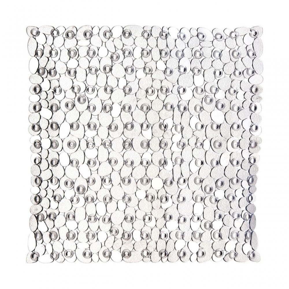 Clear Square Bath Mat