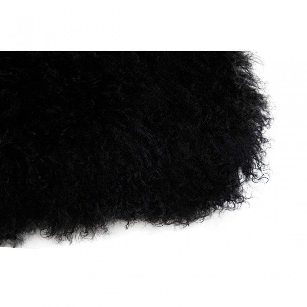 Bosie Black Fur Cushion